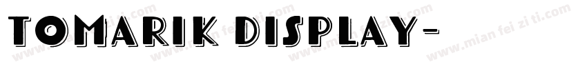 Tomarik Display字体转换